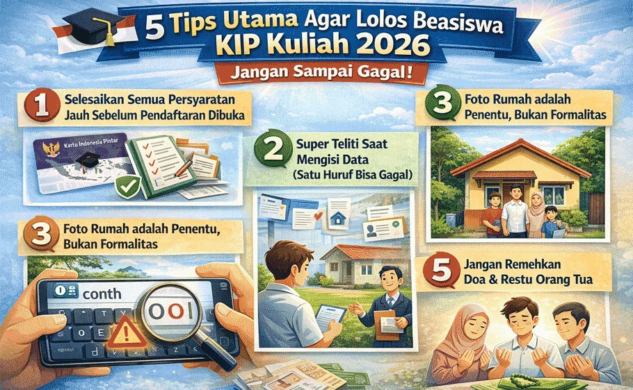 Tips Lolos Beasiswa PIP Kuliah saat Proses Verifikasi Data