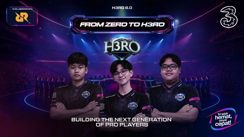 Tri H3RO Series 2026: Peluang Emas untuk Gamer Muda Indonesia