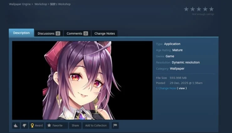 Waspada Wallpaper Anime di Steam Bisa Jadi Jalan Masuk Malware Pencuri Data