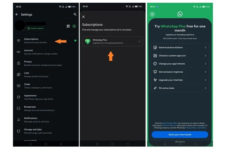 WhatsApp Plus Resmi di Indonesia Gratis Coba 1 Bulan, Apa Saja Fitur yang Ditawarkan?