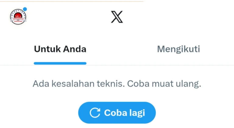 X Twitter Mengalami Gangguan, Pengguna Melaporkan Masalah Akses