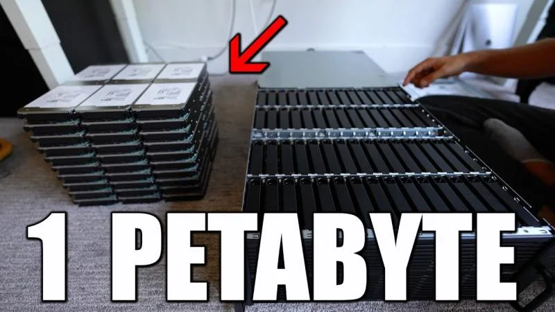 1 Petabyte Simpan Video HD 13 Tahun? Ini Fakta Anehnya