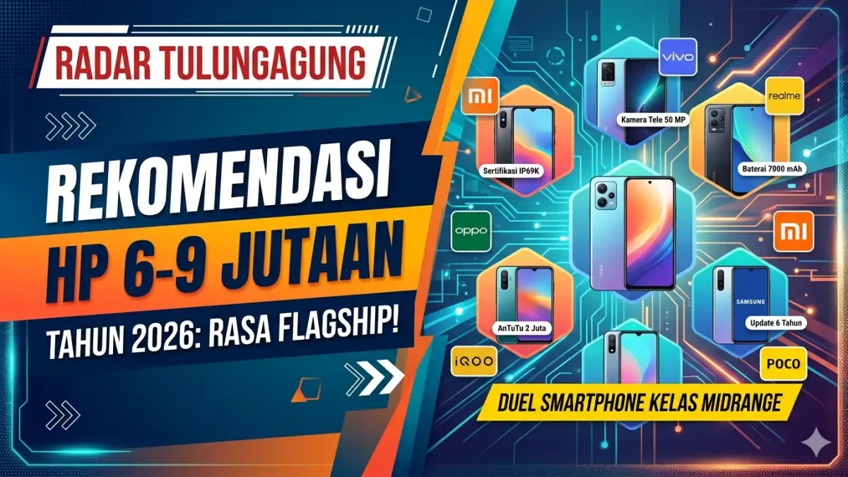 15 Rekomendasi HP 6 Jutaan Terbaik 2026 Paling Worth It