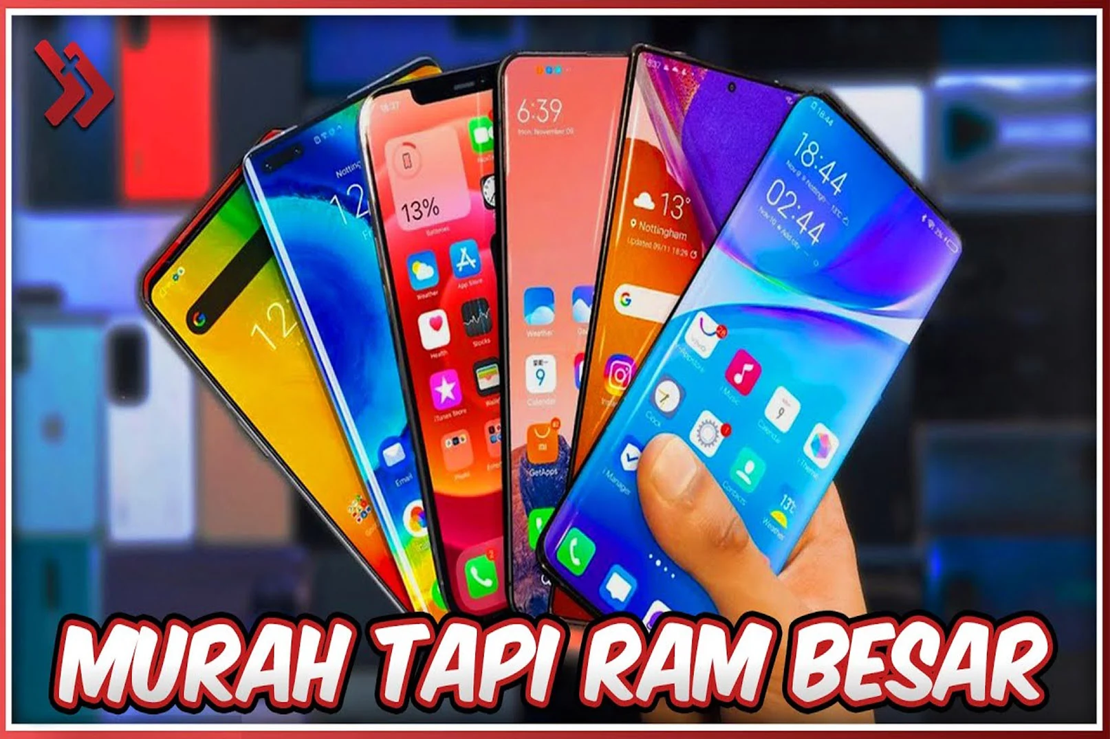 15 Rekomendasi HP Murah RAM Besar 2026 Mulai 1 Jutaan Terbaik
