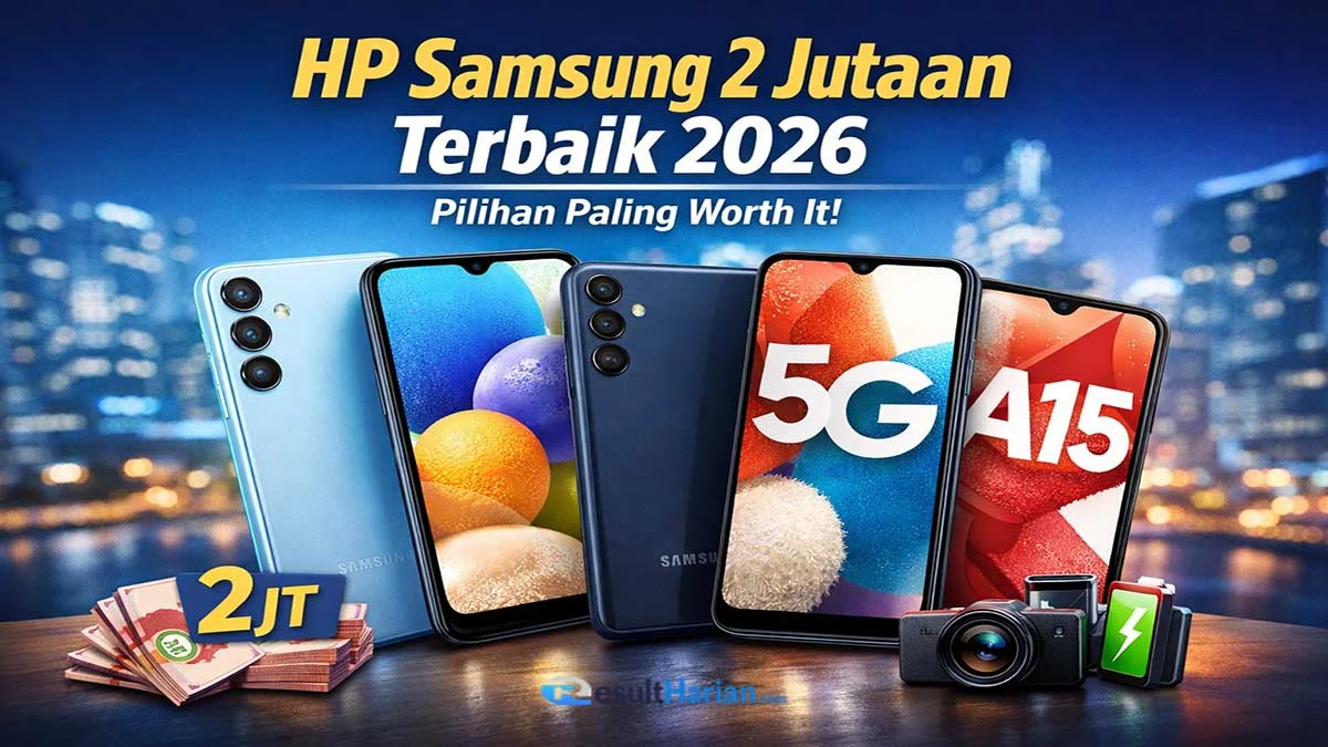 7 HP 2 Jutaan Terbaik 2026 untuk Berbagai Aktivitas Paling Worth It