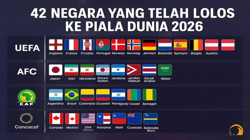 Bagan 16 Besar Piala Dunia 2026: Tim Lolos dan Jadwalnya