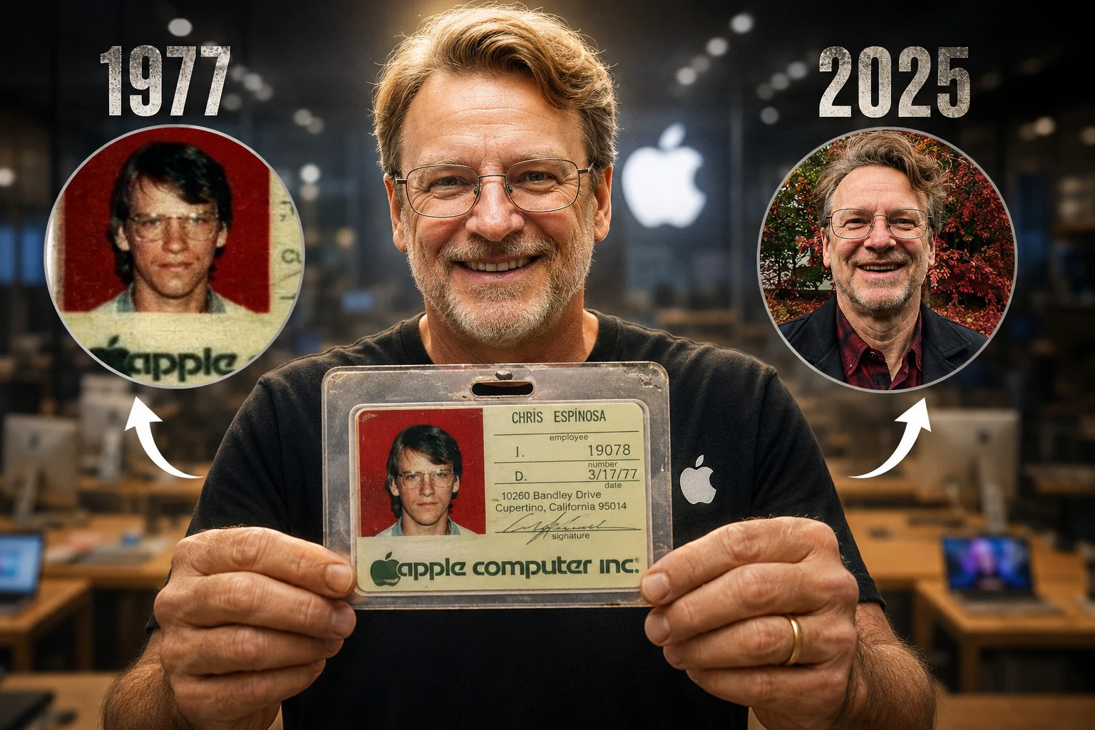 Chris Espinosa: Karyawan Sejak Awal Berdirinya Apple