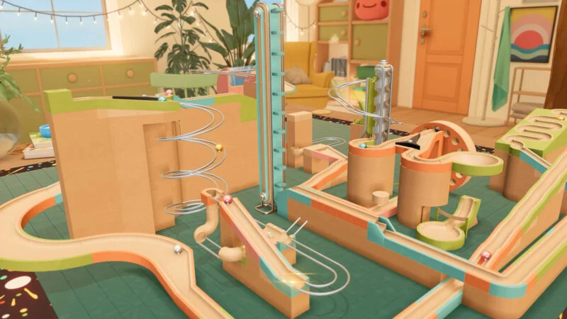 Cozy Marbles Siap Meluncur di Steam Simulasi Balap Kelereng yang Santai