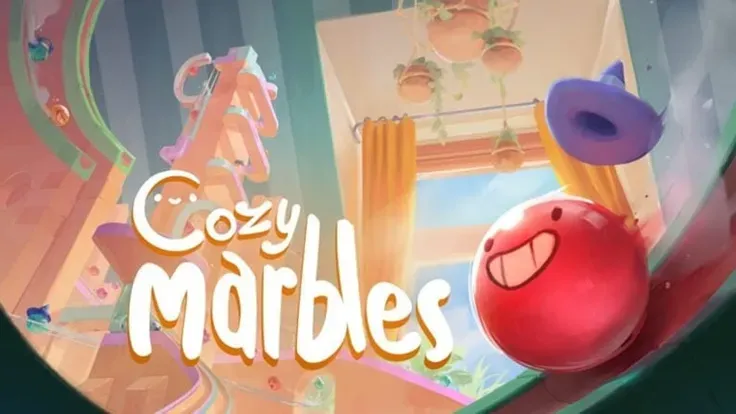 Cozy Marbles Siap Rilis di Steam, Balap Kelereng Santai