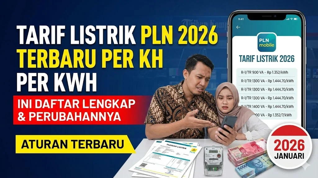 Daftar Tarif Listrik PLN Periode Juli-September 2026: Stabilitas Harga Terjaga!