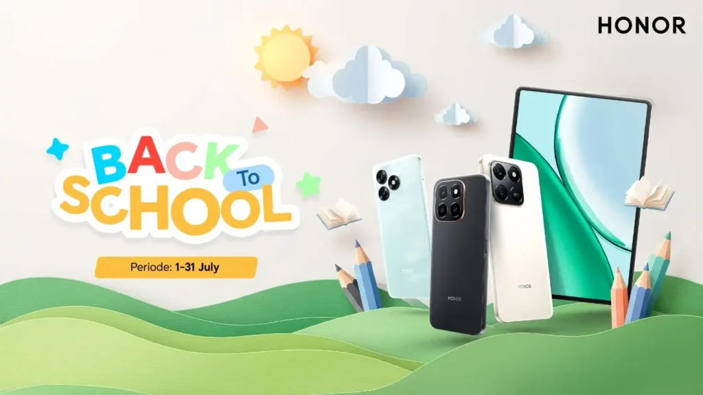 Dapatkan Perangkat Terbaik dengan Promo HONOR Back To School 2026