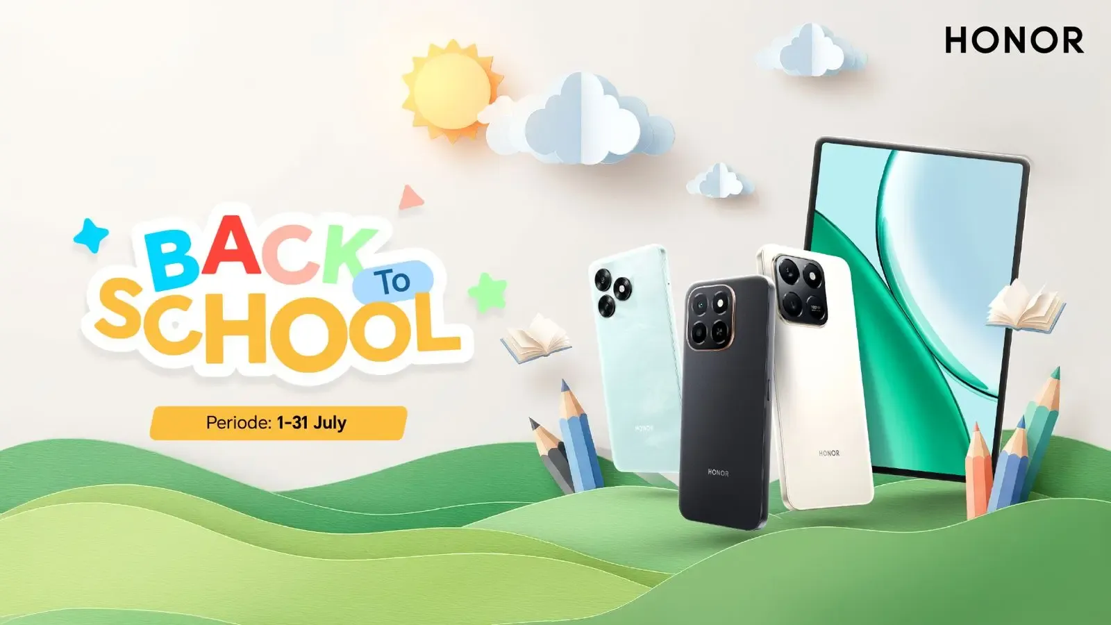 Dapatkan Perangkat Terbaik dengan Promo HONOR Back To School 2026