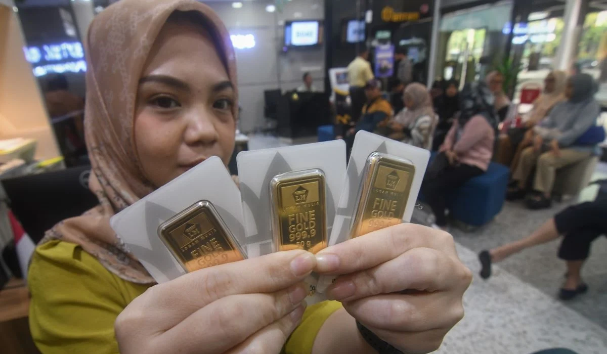 Emas Tertekan, Resistance 4.063 Jadi Tantangan Besar