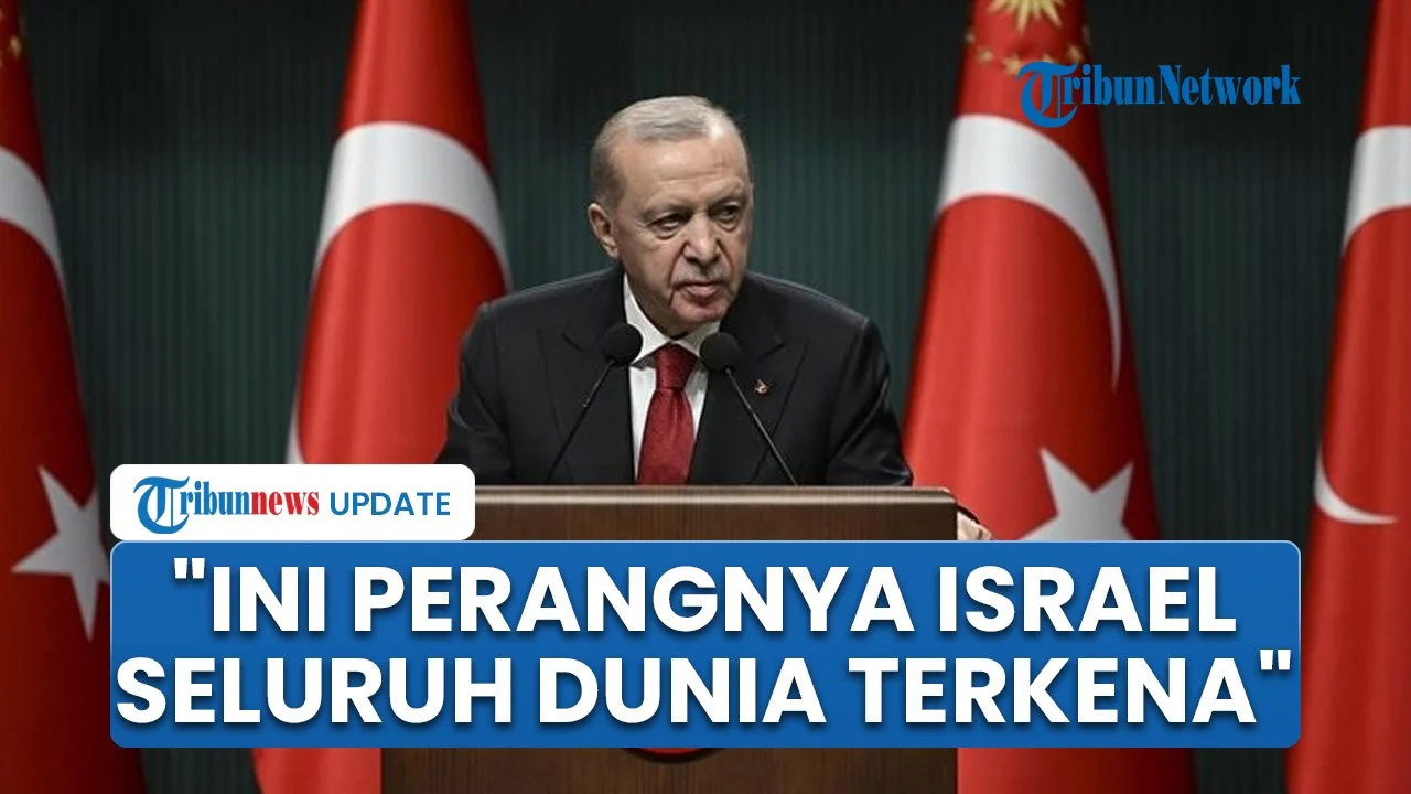 Erdogan: Israel Kecanduan Perang, Perdamaian AS-Iran Terancam