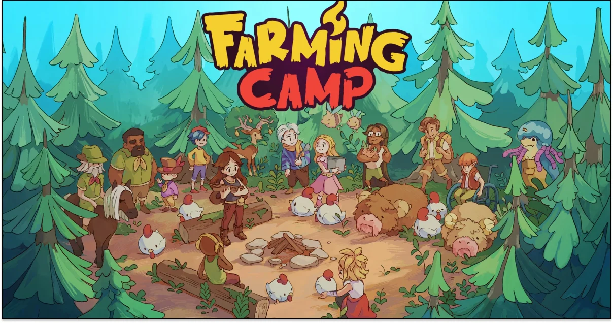 Farming Camp Game Simulasi Bertani Cozy Hadir di PC dan Konsol