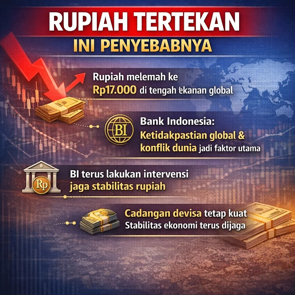 Fitch Ratings Peringatkan Soal Rupiah dan Cadangan Devisa