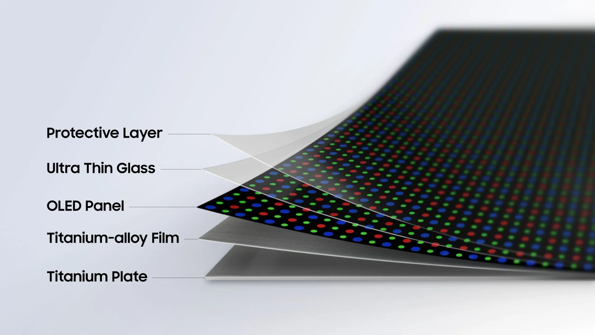 Galaxy Fold Bakal Gunakan Layar Samsung Flex Titanium Ini Kelebihannya