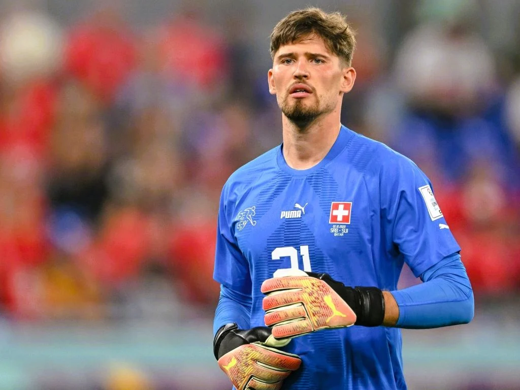 Gregor Kobel Jaga Gawang Swiss di Piala Dunia 2026