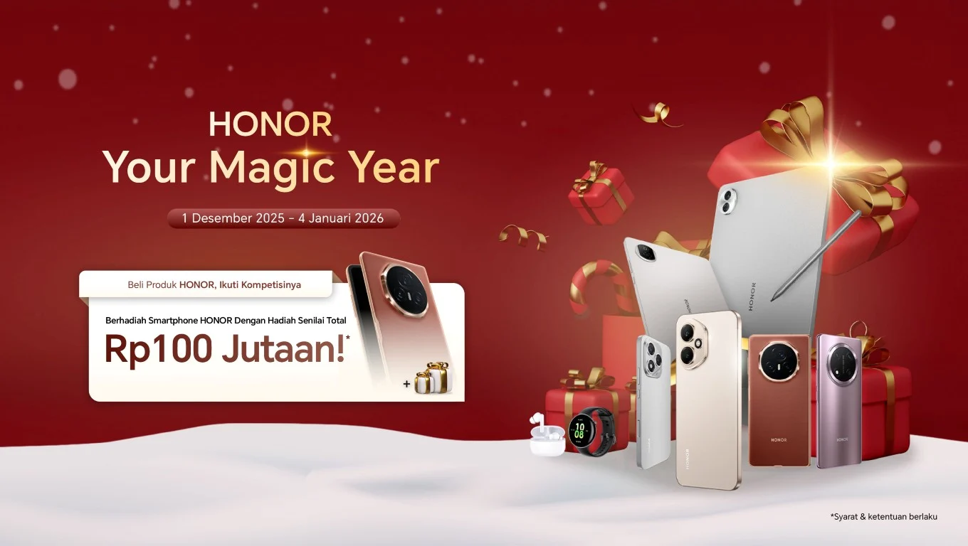 HONOR Gelar Promo MBG Jilid 2, Potongan Harga Fantastis