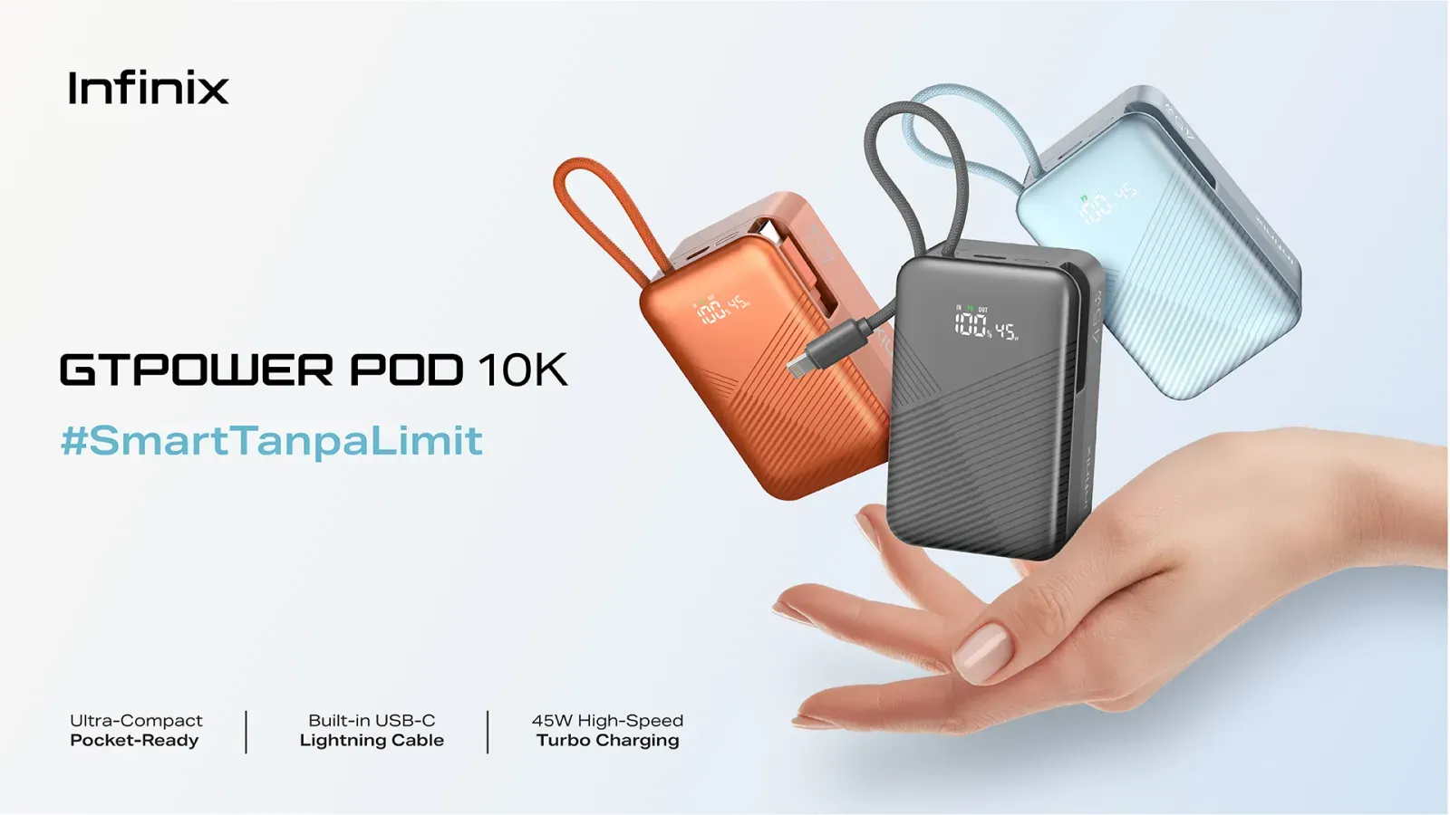 Infinix AIoT: Power Bank, TWS & Fan Portabel di Indonesia