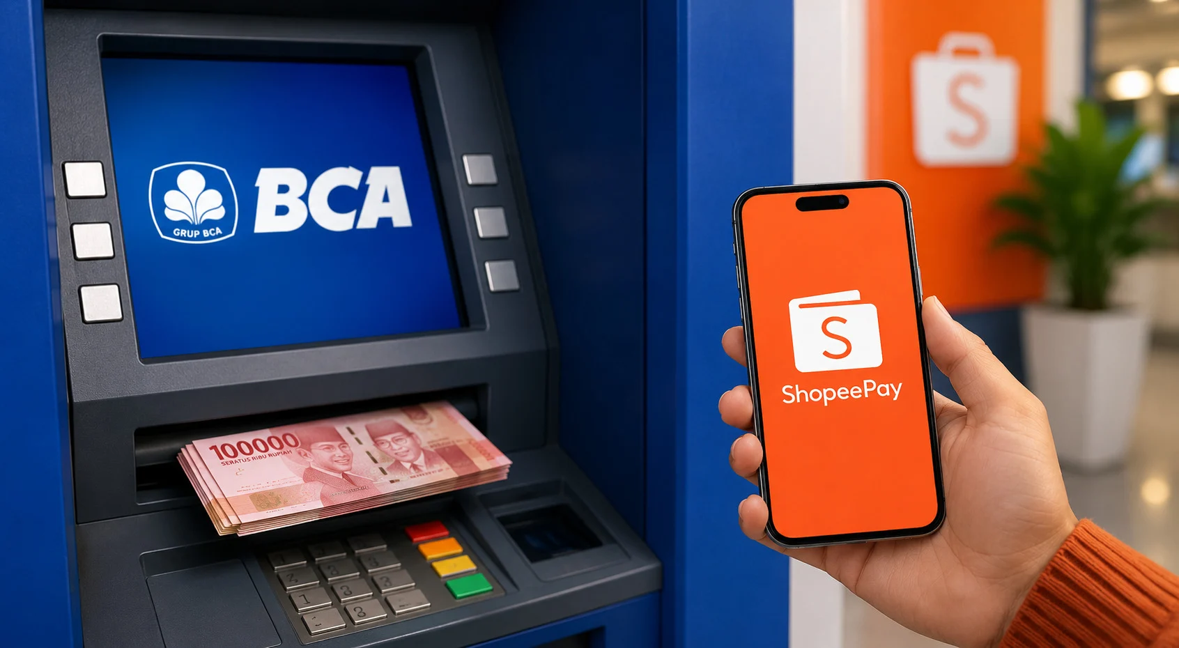 Inovasi Tarik Tunai ShopeePay di ATM BCA Tanpa Kartu