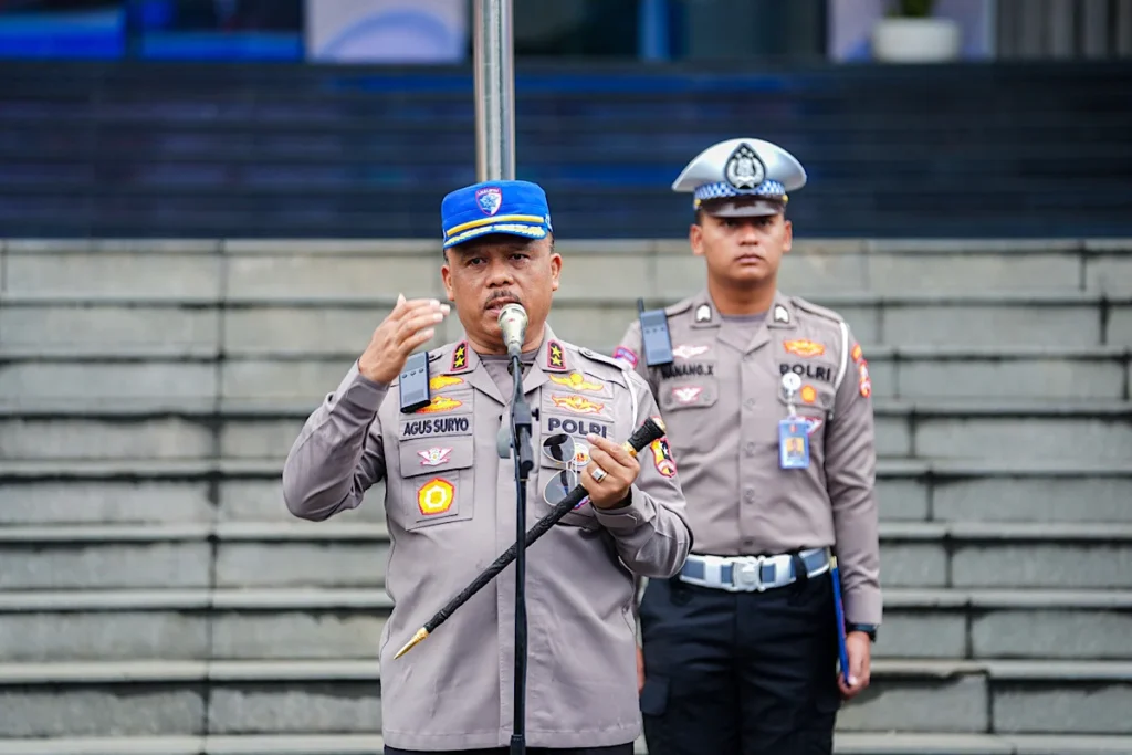 Irjen Wibowo Resmi Pimpin Korlantas, Lepas Agus Suryonugroho