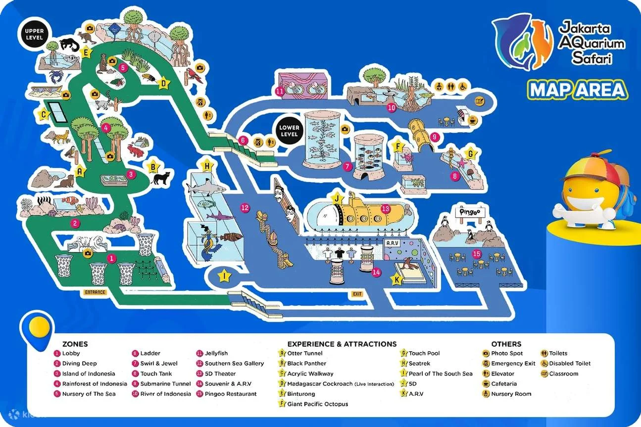 Jakarta Aquarium Safari Masuk 10 Aktivitas Paling Populer di Asia 2026