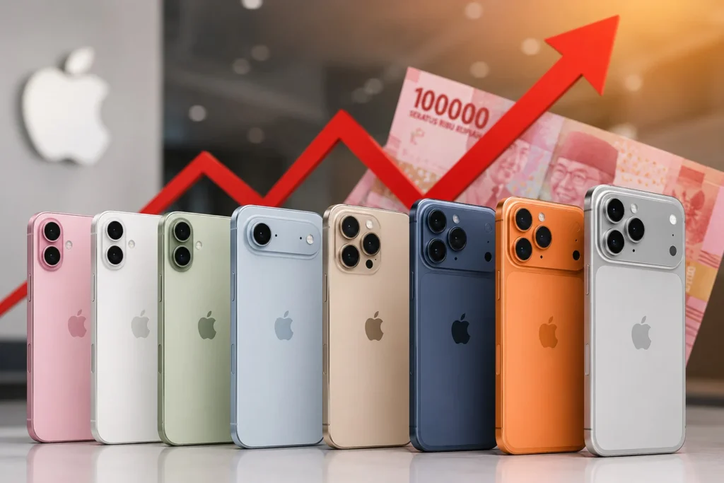 Kenaikan Harga iPhone di Indonesia, Simak Daftar Terbarunya
