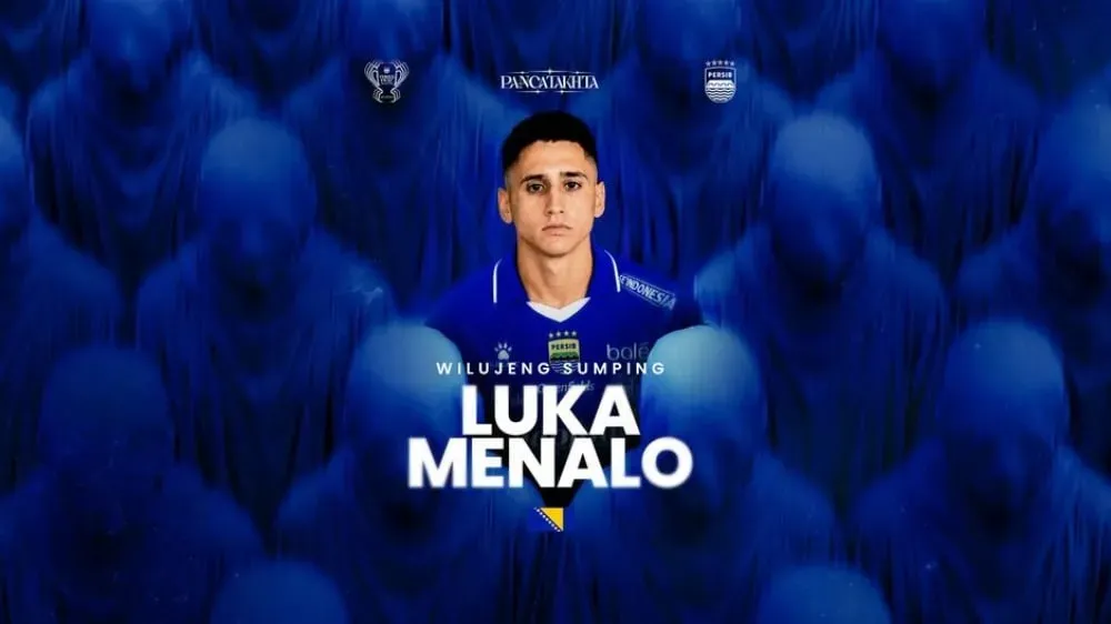 Luka Menalo Resmi Bergabung dengan Persib Bandung