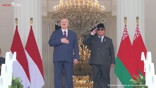 Lukashenko Jadi Presiden Pertama yang Menginap di Istana Negara