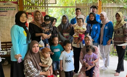 Mahasiswa Universitas BSI Tunjukkan Kepedulian Melalui Posyandu