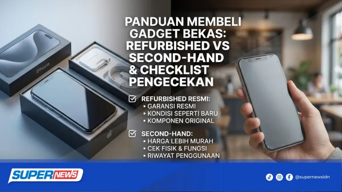 Mau Hemat? Panduan Beli HP Refurbished Resmi yang Aman