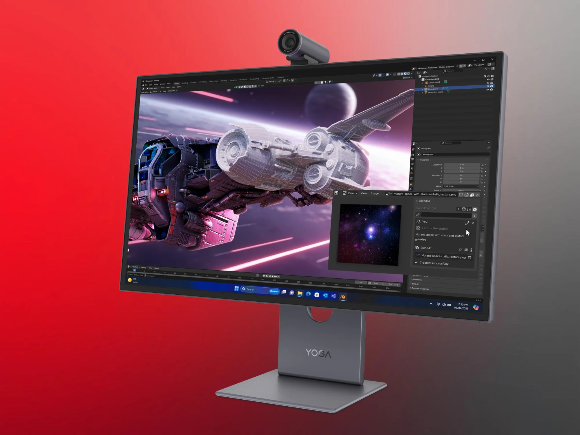 Meluncur di Indonesia Lenovo Yoga Pro 27UD-10 Dibekali Kamera Sony dan Dolby Atmos