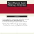 Mengkaji Unsur Force Majeure dalam Kasus Tewasnya