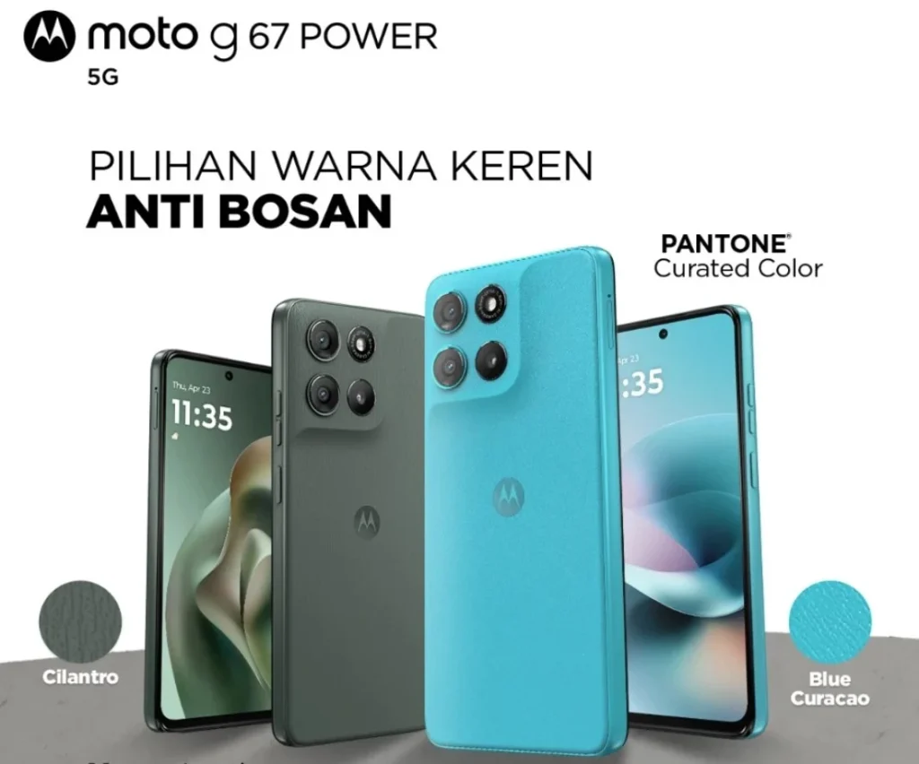 Moto G77 Power Dikenalkan dengan Baterai Besar 7.000mAh