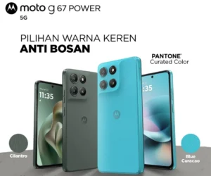 Moto G77 Power Dikenalkan dengan Baterai Besar 7.000mAh
