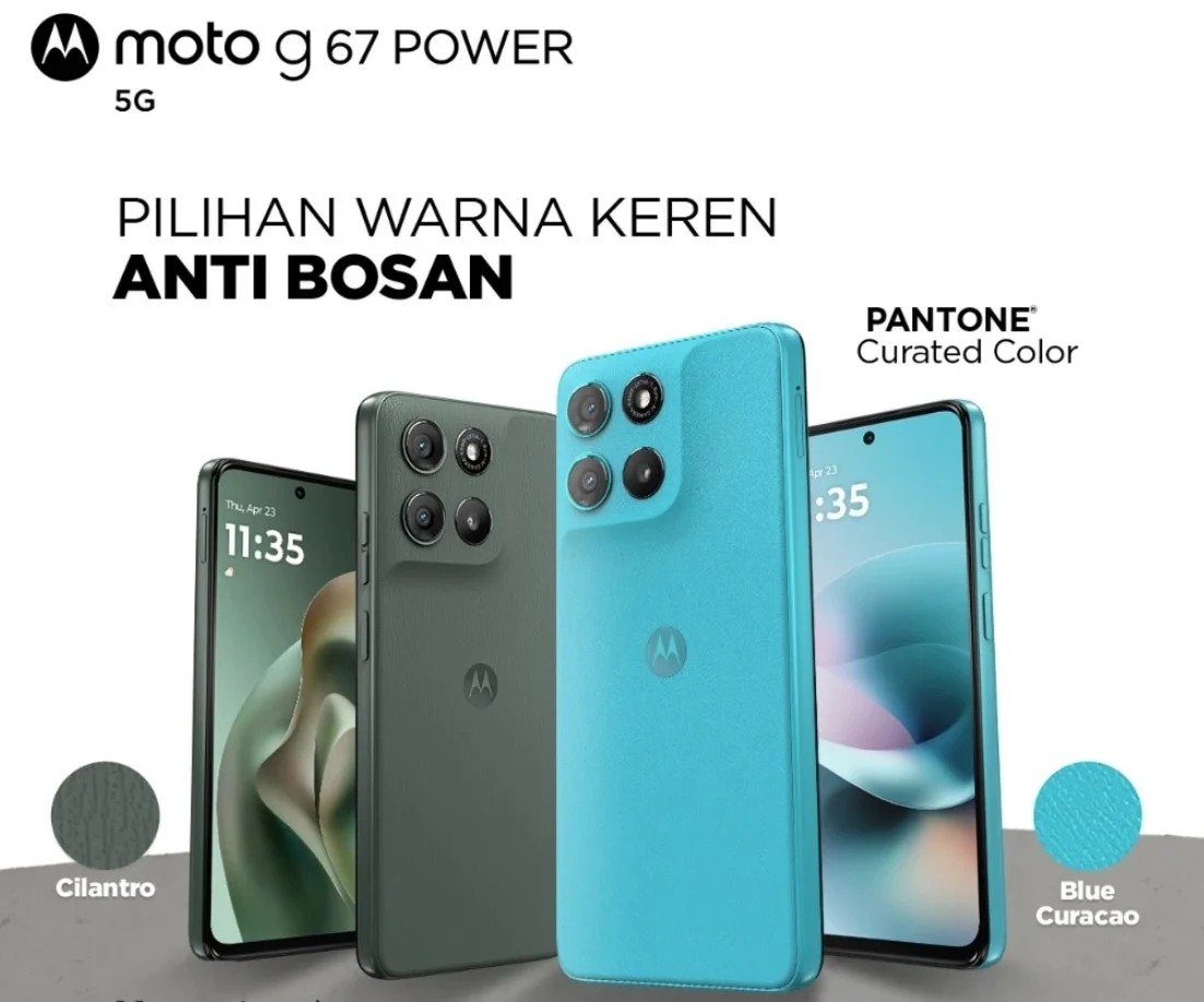 Moto G77 Power Dikenalkan dengan Baterai Besar 7.000mAh