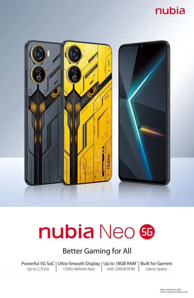 nubia Neo 5 GT Special Edition: Smartphone Gaming Murah Meriah