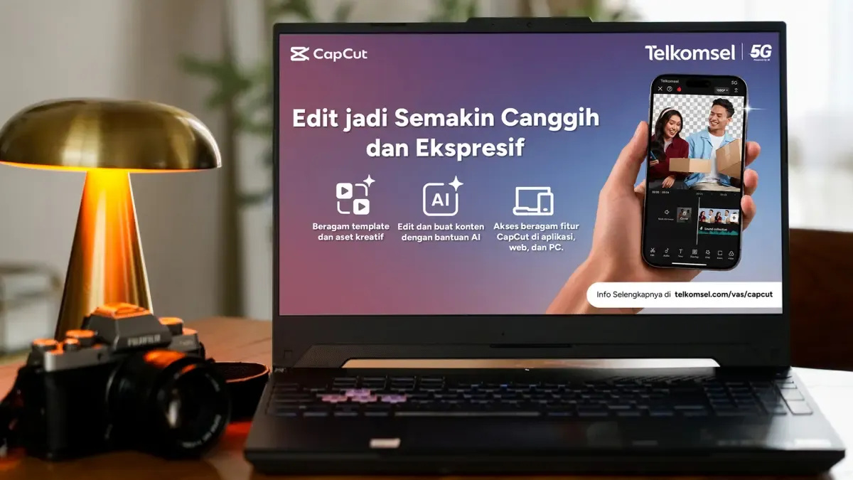 Paket Bundling CapCut Telkomsel Hadir, Hemat Buat Kreator