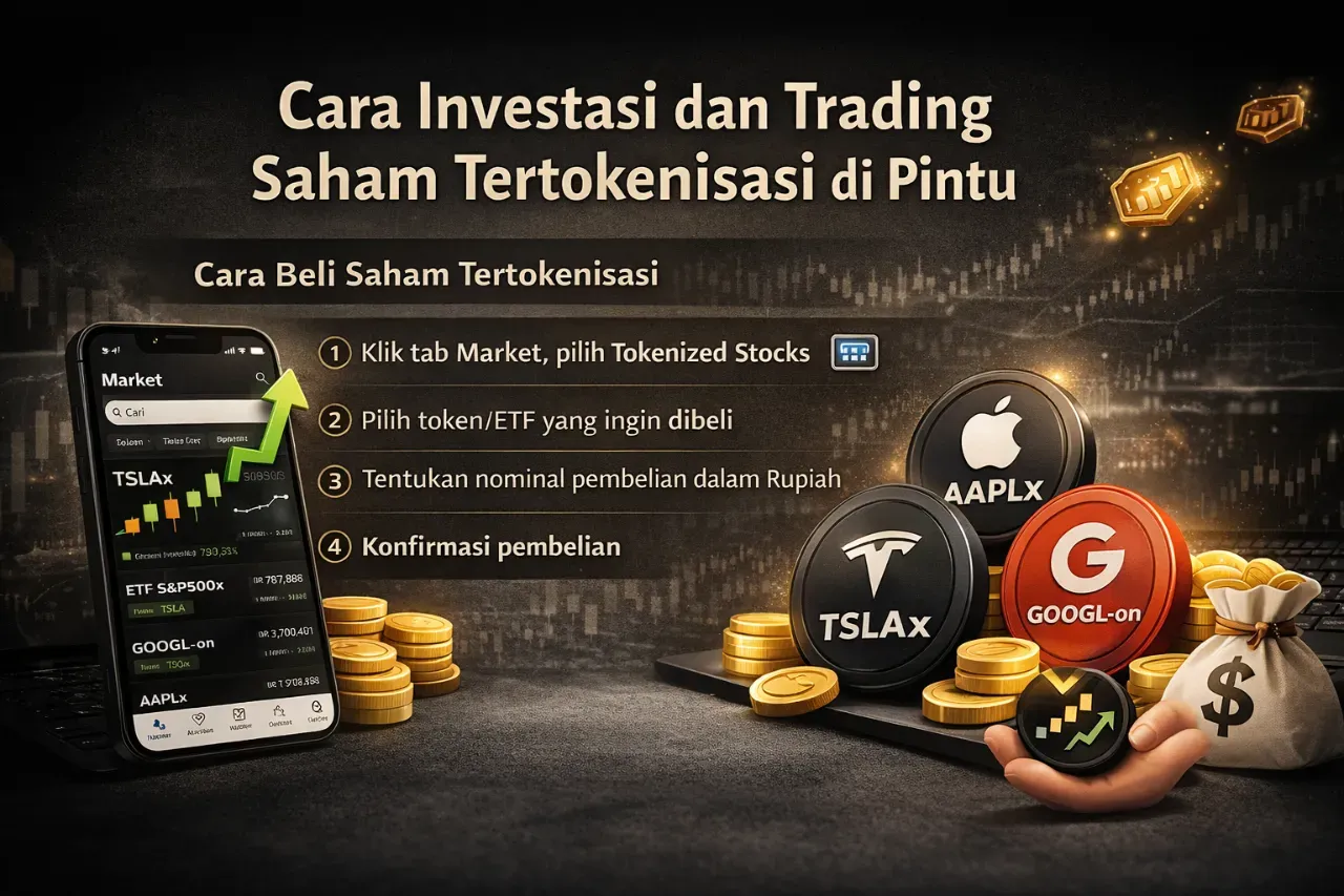 PINTU Catat Pertumbuhan Trading Aset Saham AS Tertokenisasi di Q2 2026