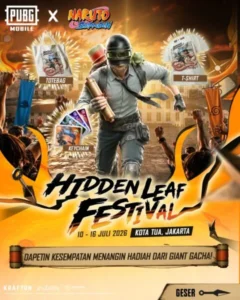 PUBG MOBILE Bawa Dunia NARUTO SHIPPUDEN ke Kota Tua