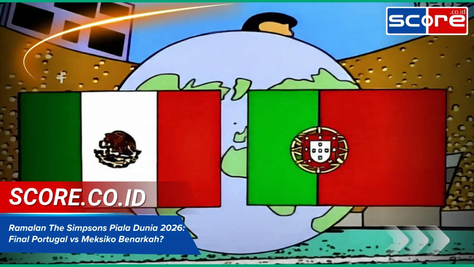 Ramalan The Simpsons Buyar: Portugal dan Meksiko Tersingkir