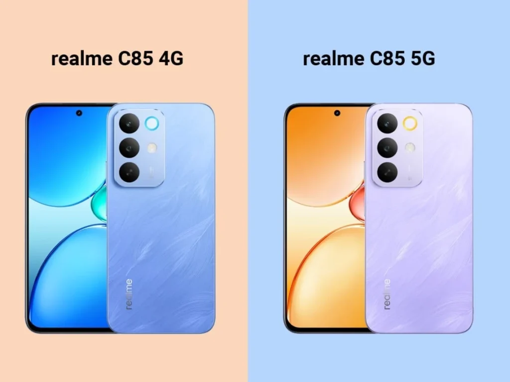 Realme C85 4G vs Realme P4x 4G: Mana yang Lebih Baik?