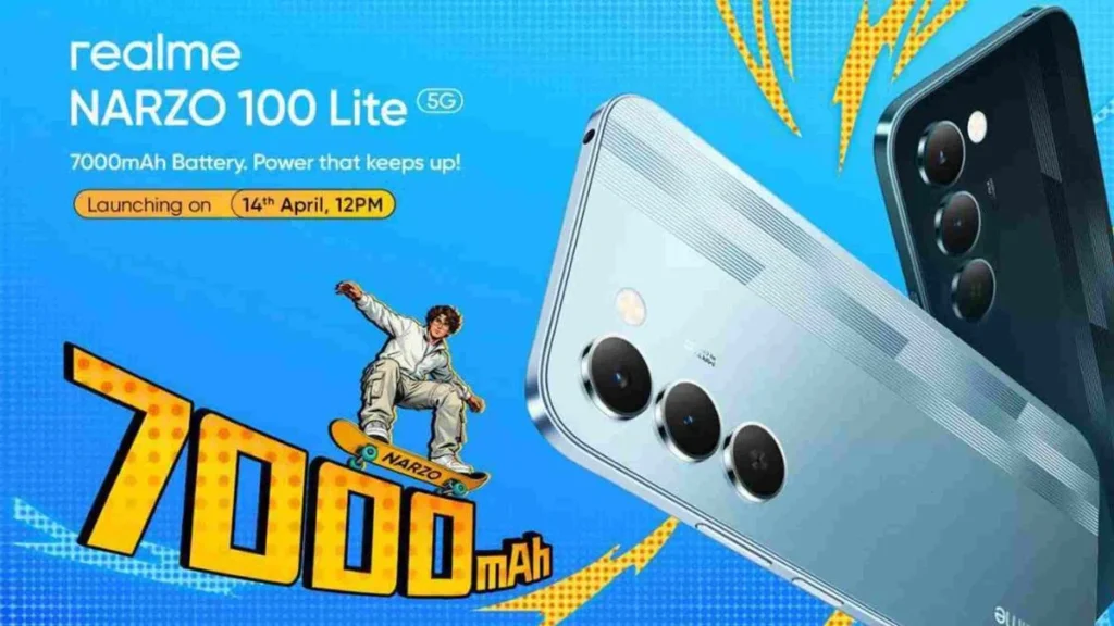 Realme Narzo 100x 5G Rilis 15 Juli, Spesifikasi Utama