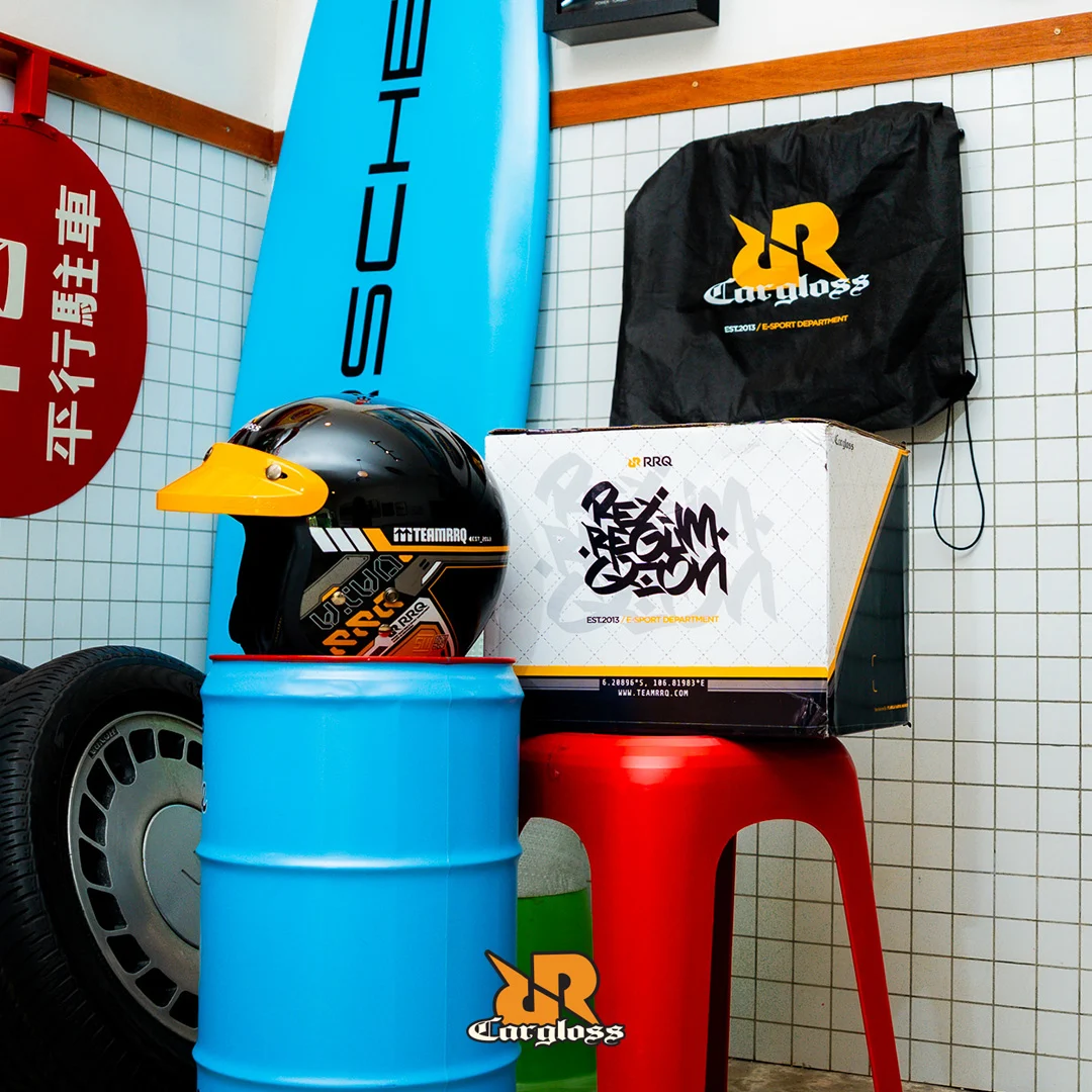RRQ dan Cargloss Satukan Esports Lifestyle dan Safety Lewat Helm Edisi Terbatas