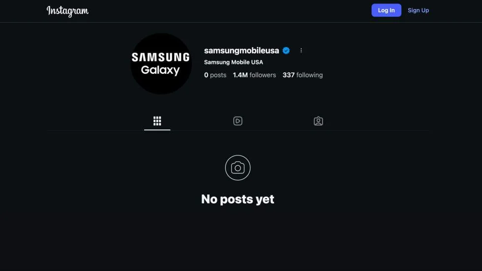Samsung Hapus Semua Konten Instagram untuk Bangun Antusiasme