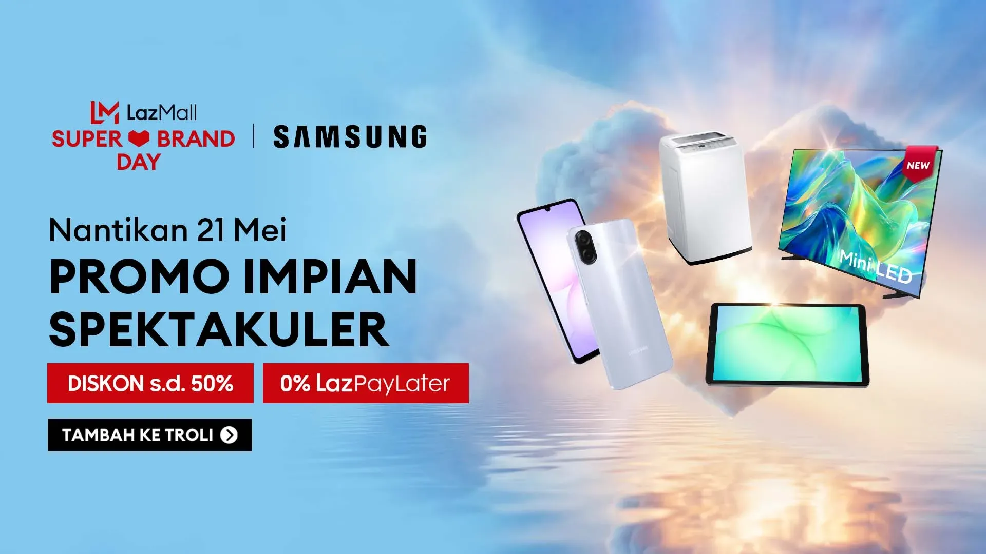 Samsung Raih Puncak Penjualan di Lazada 6.6 Super WOW Sale