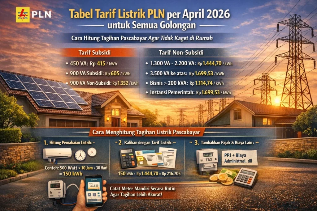 Tarif Listrik Stabil, PLN Dukung Ekonomi Nasional