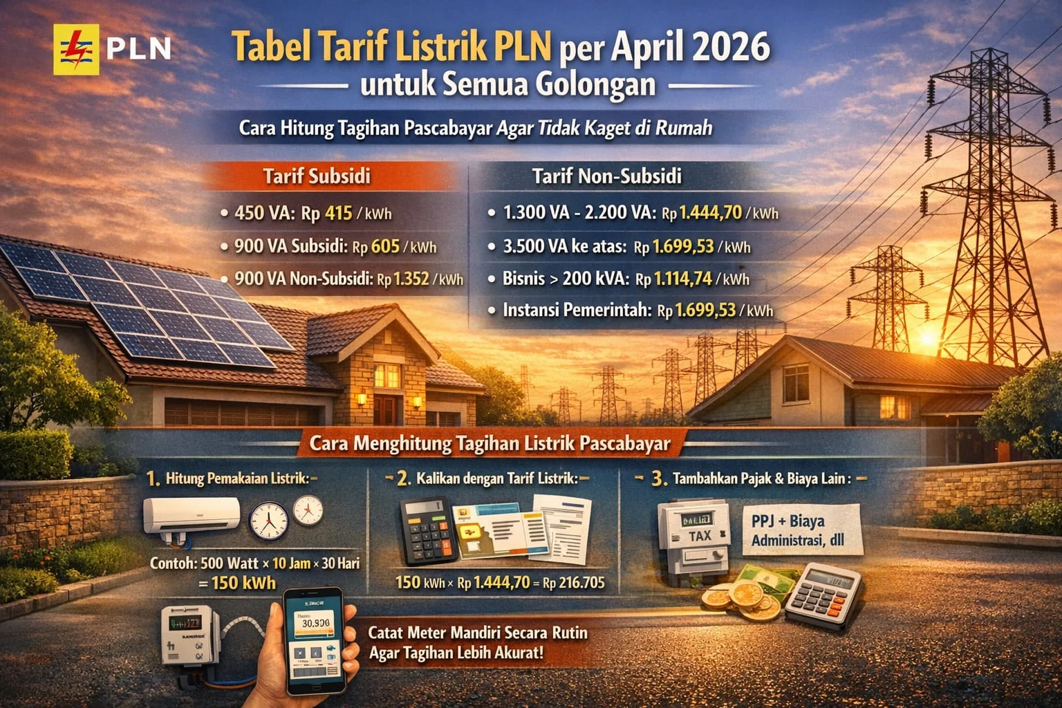Tarif Listrik Stabil, PLN Dukung Ekonomi Nasional