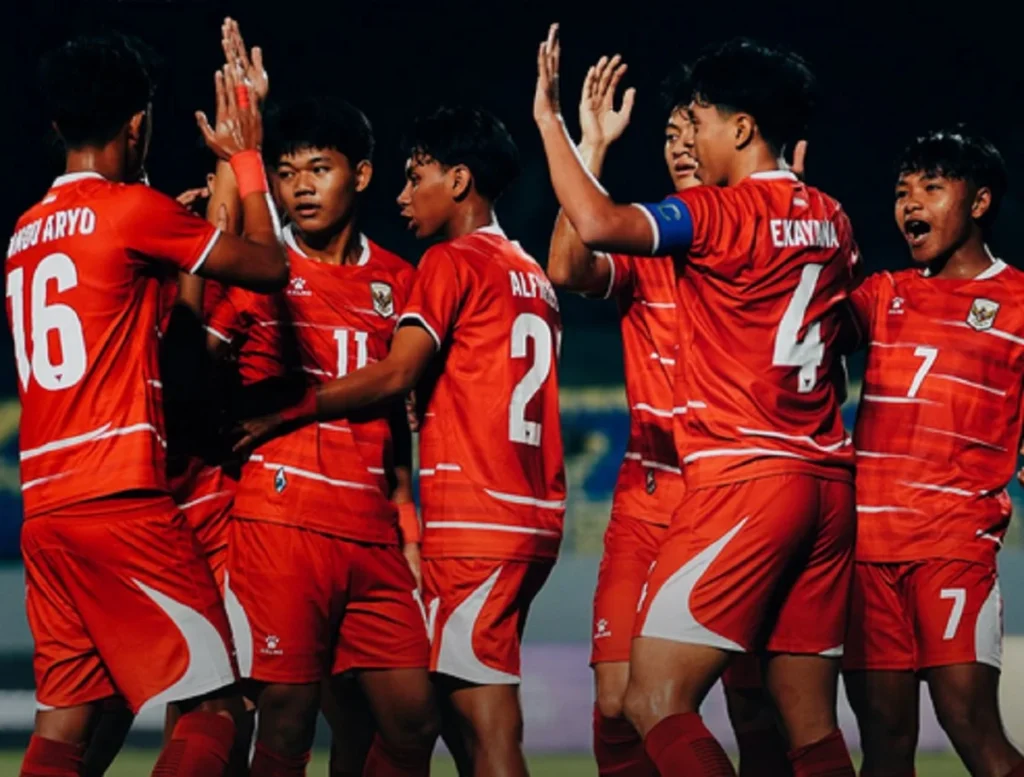 Timnas Indonesia U-17 Tampil Dominan, Menang Atas Malaysia 3-0